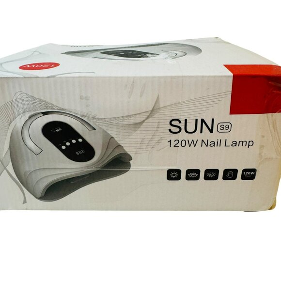 SUN S9 120W UV Nail Lamp With Timer & LCD Display - Picture 6 of 8